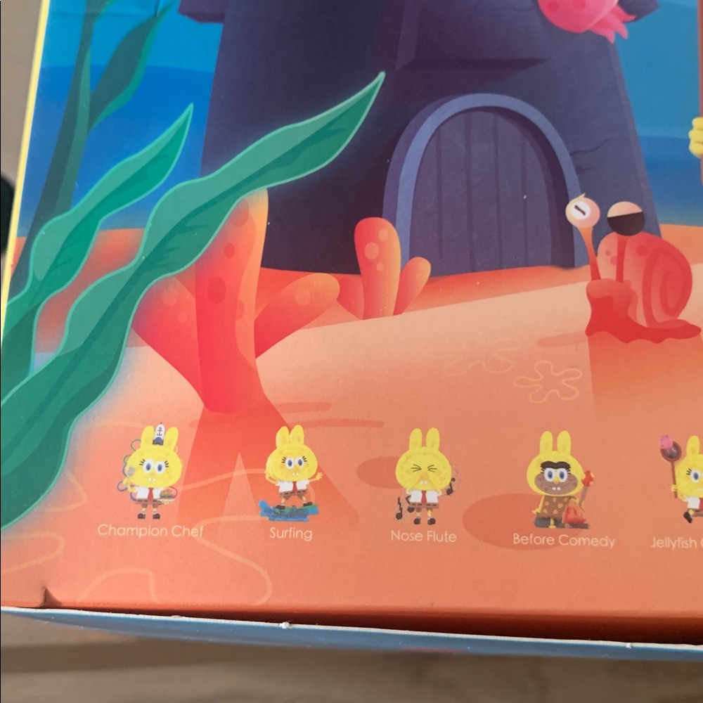 NWT Popmart xSpongeBob The Monsters Kids Toy Set New (full box!) - Picture 9 of 10